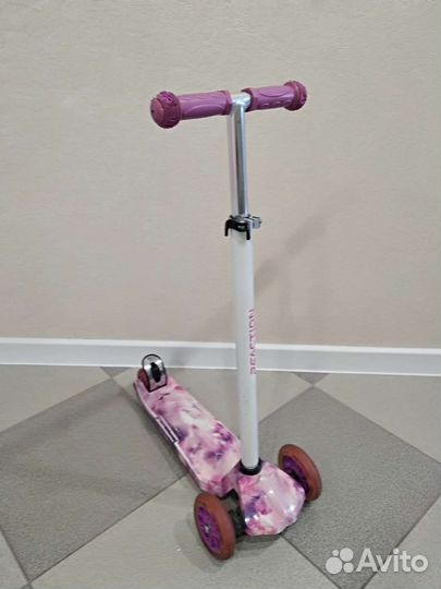 Самокат детский трехколесный бу