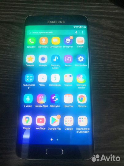LCD дисплей Samsung s6 edge plus ориг в рамке