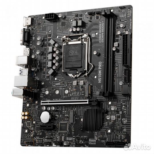 H510M PRO mATX, Socket 1200, IntelH510, 2xDDR4-320