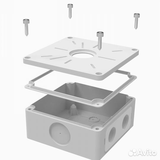 Коробка для монтажа камеры видеонаблюдения mono
