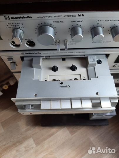 Комлект аудиоаппаратуры Radiotehnika(Радиотехника)