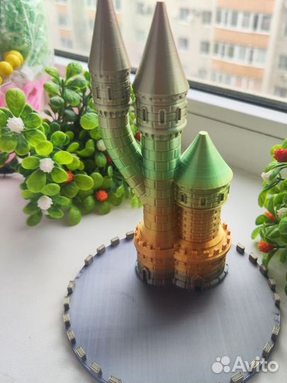 Замок декоративный 3D