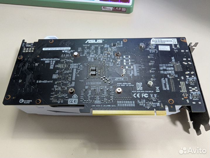 Видеокарта gtx 1060 6gb asus