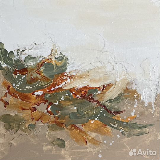 Интерьерная картина абстракция 30х30