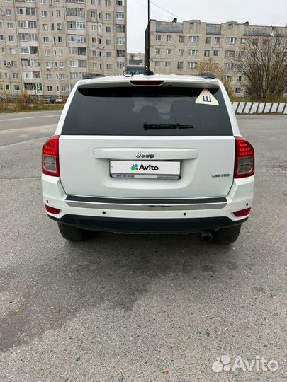 Jeep Compass 2.4 CVT, 2012, 131 000 км