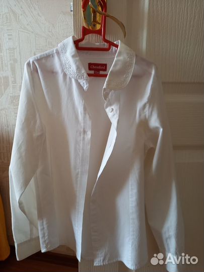 Блузки, рубашки для школы на 1, 2 класс