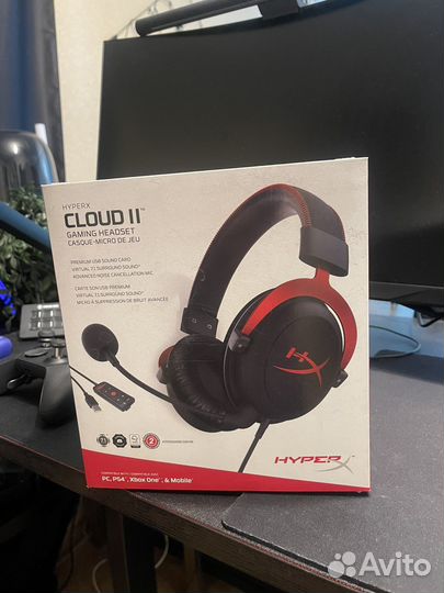 Наушники hyperx cloud 2