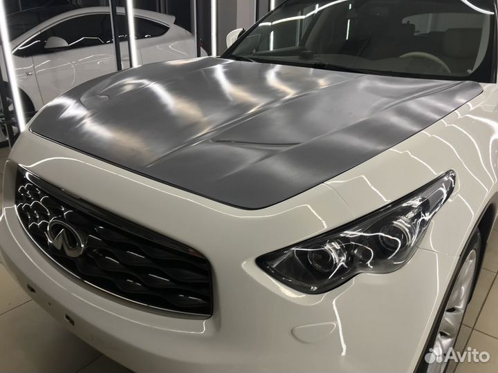 Капот с Жабрами Infiniti QX70 FX35.37.50 S51