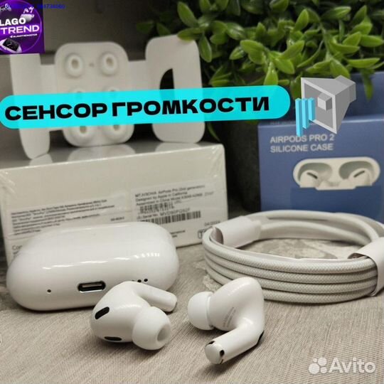 Airpods pro 2 type c premium + чехол (Арт.42078)