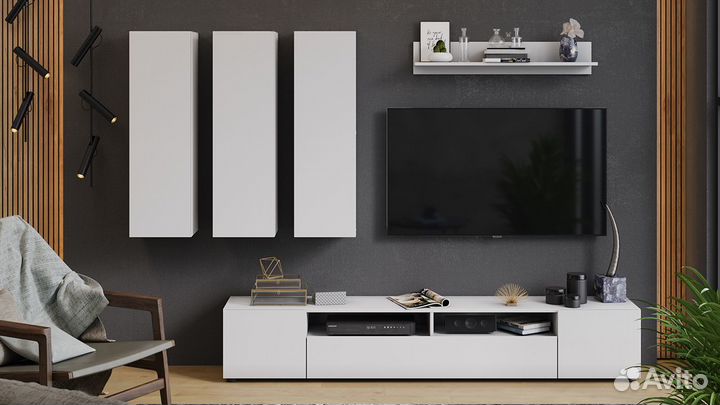 Стенка белая Денвер