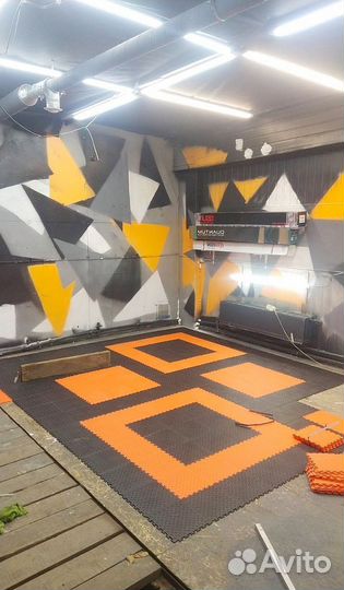 Модульный пол для площадок