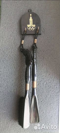 Олимпийский набор щетка и ложка для обуви СССР