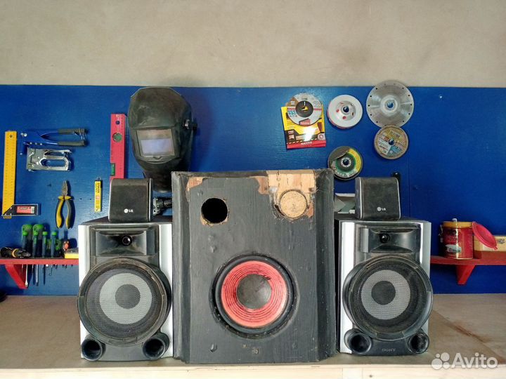 Акустика колонки. Сабвуфер