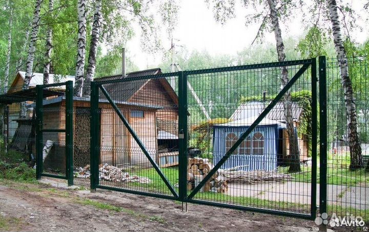 3Д заборы с установкой