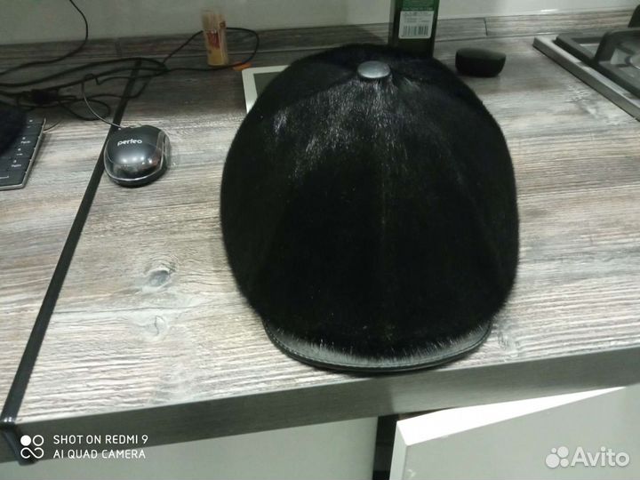 Меховая мужская кепка