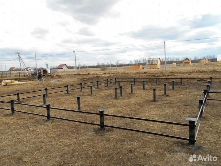 Винтовые сваи от производителя с монтажом под ключ