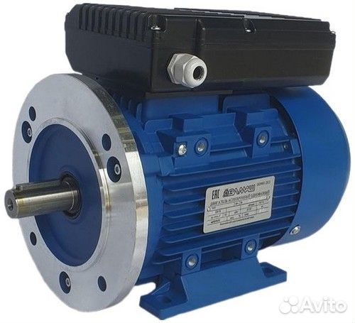 Электродвигатель однофазный элмаш аис2Е 71B 2 полю