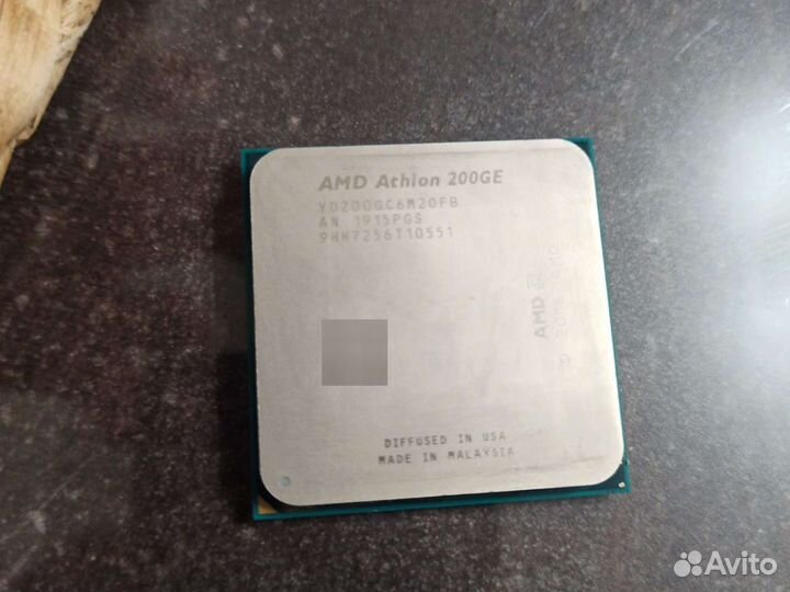 Процессор amd athlon 200GE