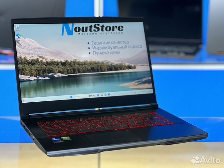MSI GF63 Thin RTX 3050Ti i5-11400H 16GB 512GB