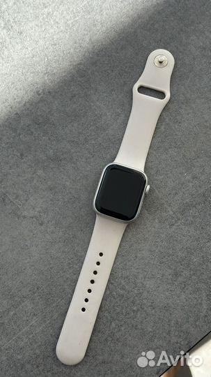 Часы apple watch 7 41 mm starlight