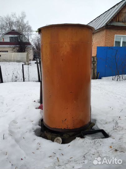 Бочка железная