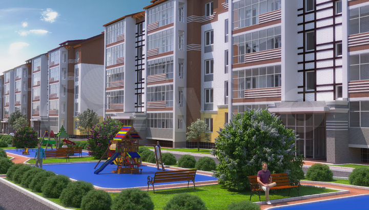 2-к. квартира, 72,4 м², 2/5 эт.