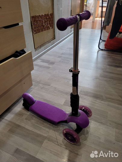 Самокат детский трехколесный бу