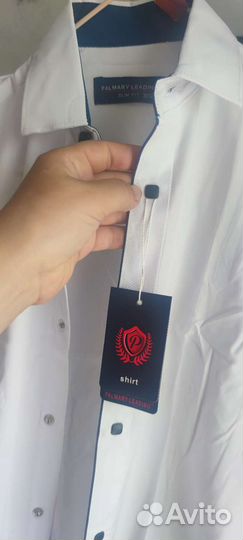 Рубашка новая для мальчика рост 128