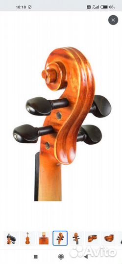 Скрипка 4/4 Andrew Fuchs новая