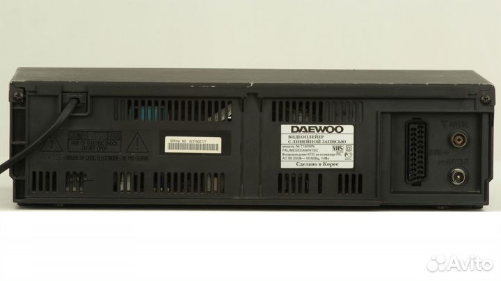 Видеомагнитофон daewoo T160WN
