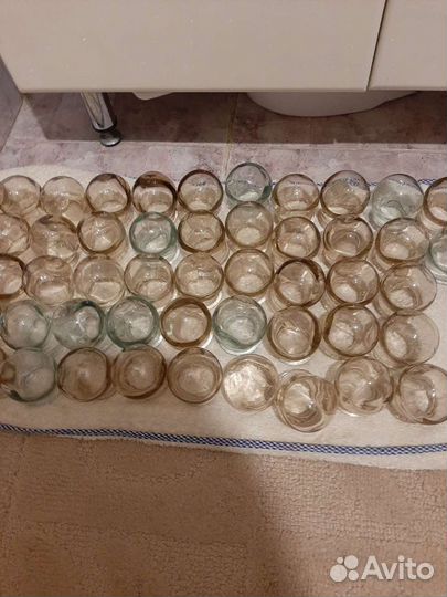 Медицинские стеклянные банки СССР