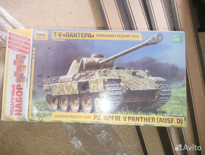 Сборная модель танка 1 35