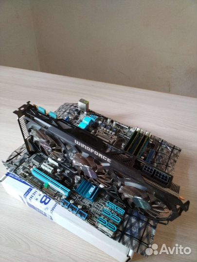 Комплект lga 1156