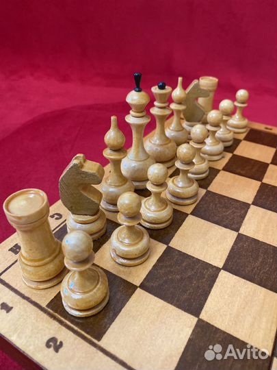 Шахматы СССР №159 Перхушковские деревянные