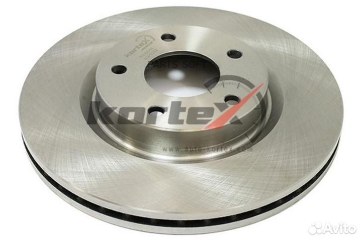 Kortex KD0518 Диск торм. перед.вент.(dmm)