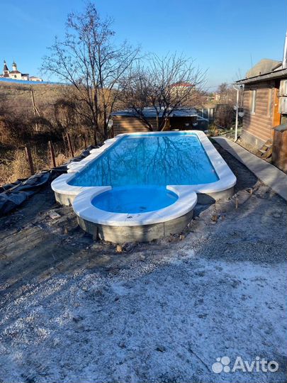 Бассейн из полипропилена под ключ