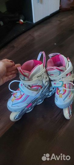 Роликовые коньки детские раздвижные