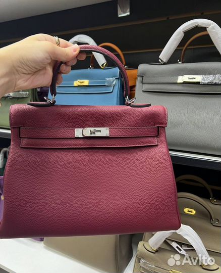 Сумка Hermes kelly в мягчайшей коже Togo