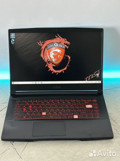 Игровой Ноутбук MSI GF63 i5 9300H/GTX 1650/16GB