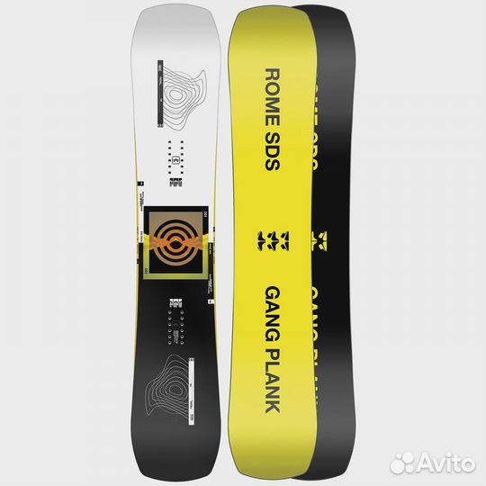 Сноуборд rome SDS gang plank SS23 157W