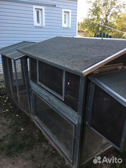 Курятник на 10 кур зимний + Выгул