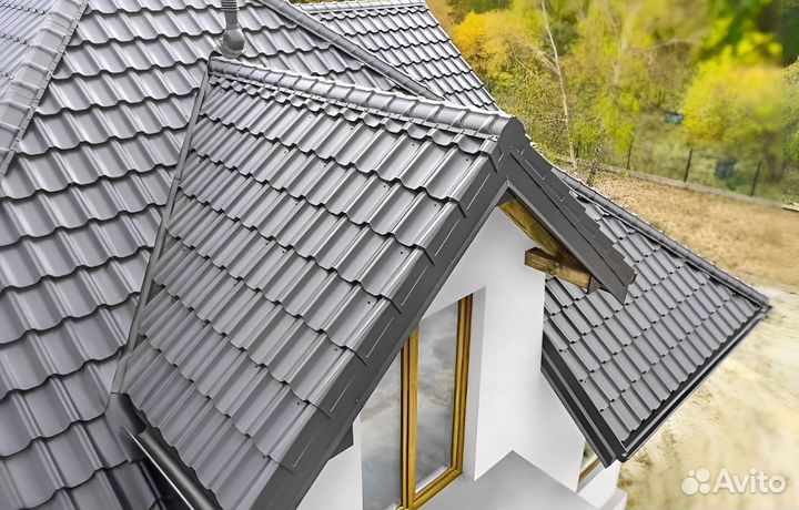 Металлочерепица классик 0,5 Satin RAL 0,5 PE