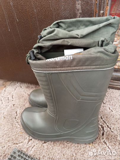 Сапоги резиновые утепленные мужские(роба)