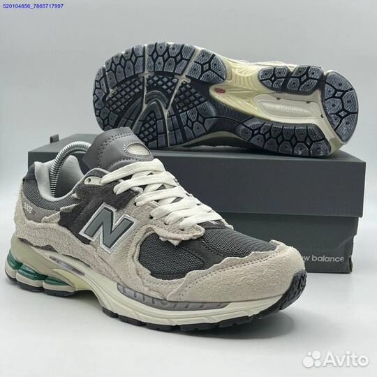 Кроссовки New Balance 2002R Grey (Арт.49849)