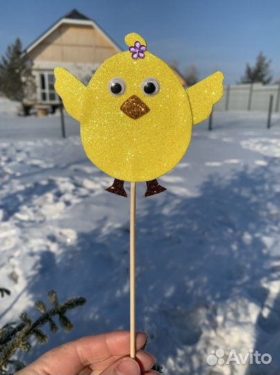 Пасхальные топперы