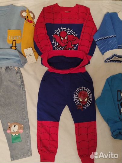 Спортивный костюм свитер 104 новый