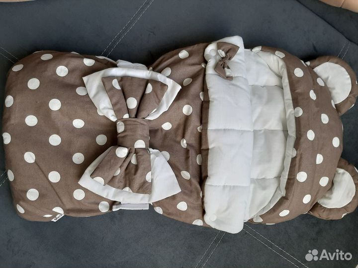 Детский конверт на выписку