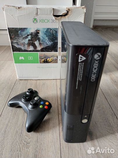 Xbox 360E 320gb 60+ игр