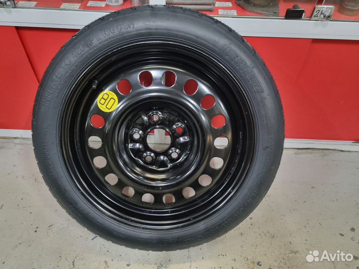 Запаска докатка toyota R17