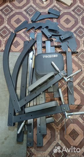 Силовой тренажёр torneo Athletic (брусья/турник)